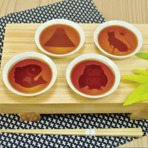 日本製美濃燒醬油碟-貓